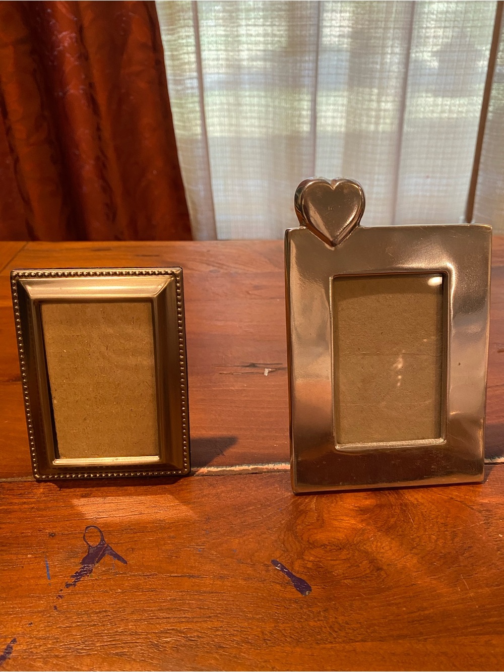 Silver Heart Aluminum Picture Frame and Metal Frame
